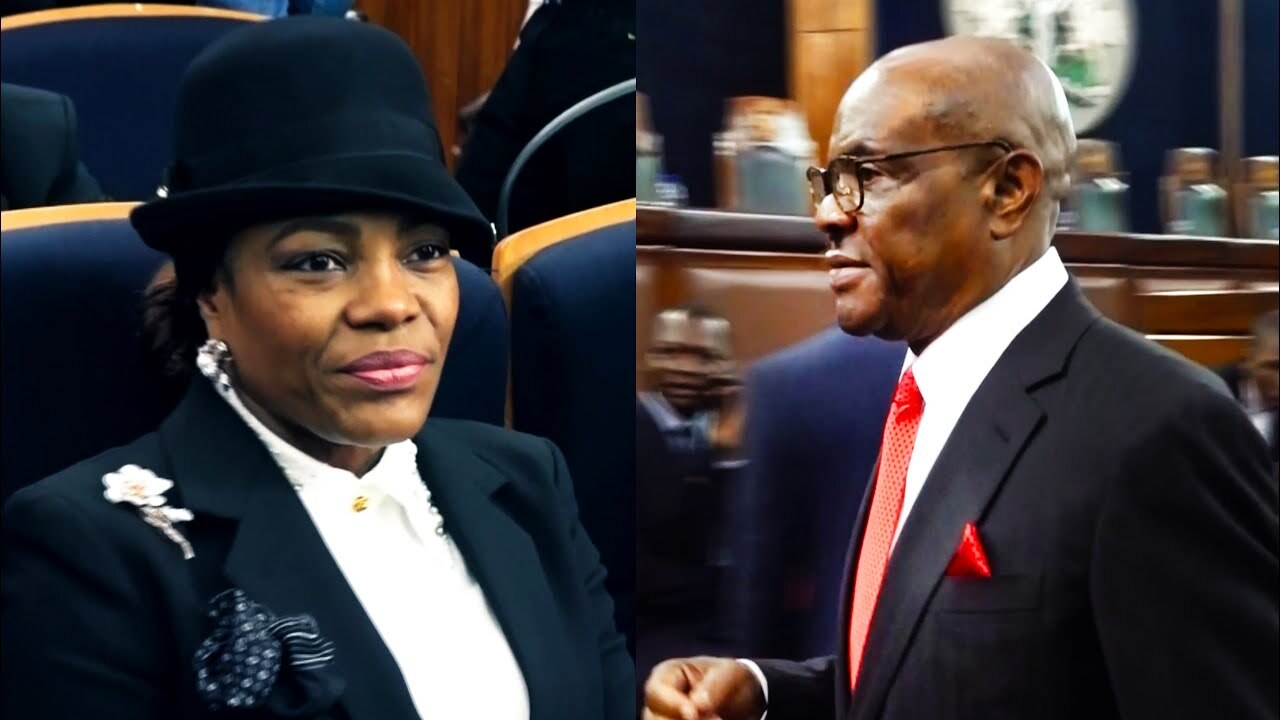 Nyesom Wike, former Governor of Rivers State, Nigeria, alongside his wife Justice Eberechi Suzzette Nyesom-Wike, a Nigerian Court of Appeal judge — linked to multiple Florida properties under investigation for alleged money laundering