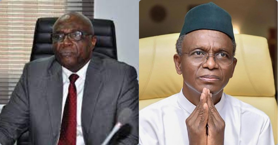 Bayo Onanuga, Senior Special Assistant to President Tinubu, speaking to press after dismissing Nasir El-Rufai’s “life presidency” claim as baseless and absurd